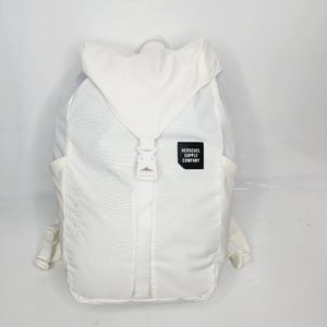 Herschel Supply Co. Unisex White Barlow Outdoor Hiking 27L Backpack Size Large